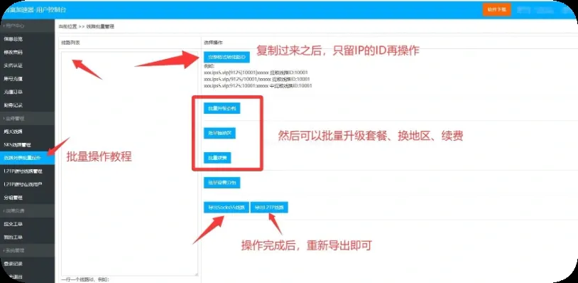 奔富加速器批量操作教程